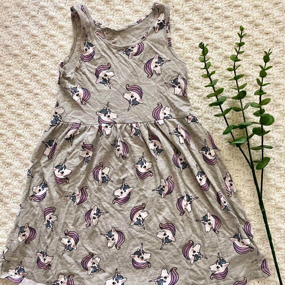 3 for $25! H&M unicorn jersey dress